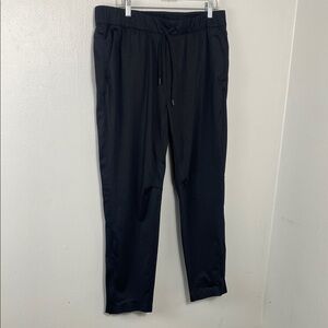 YPB Black Joggers with Relaxed Fit and Elastic Waistband
